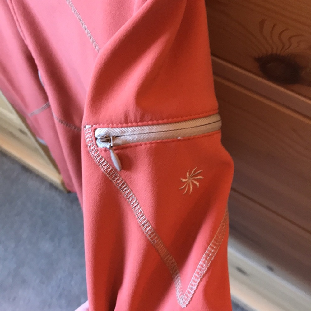 Athleta Waterproof Half Zip Pullover Size Small - image 3